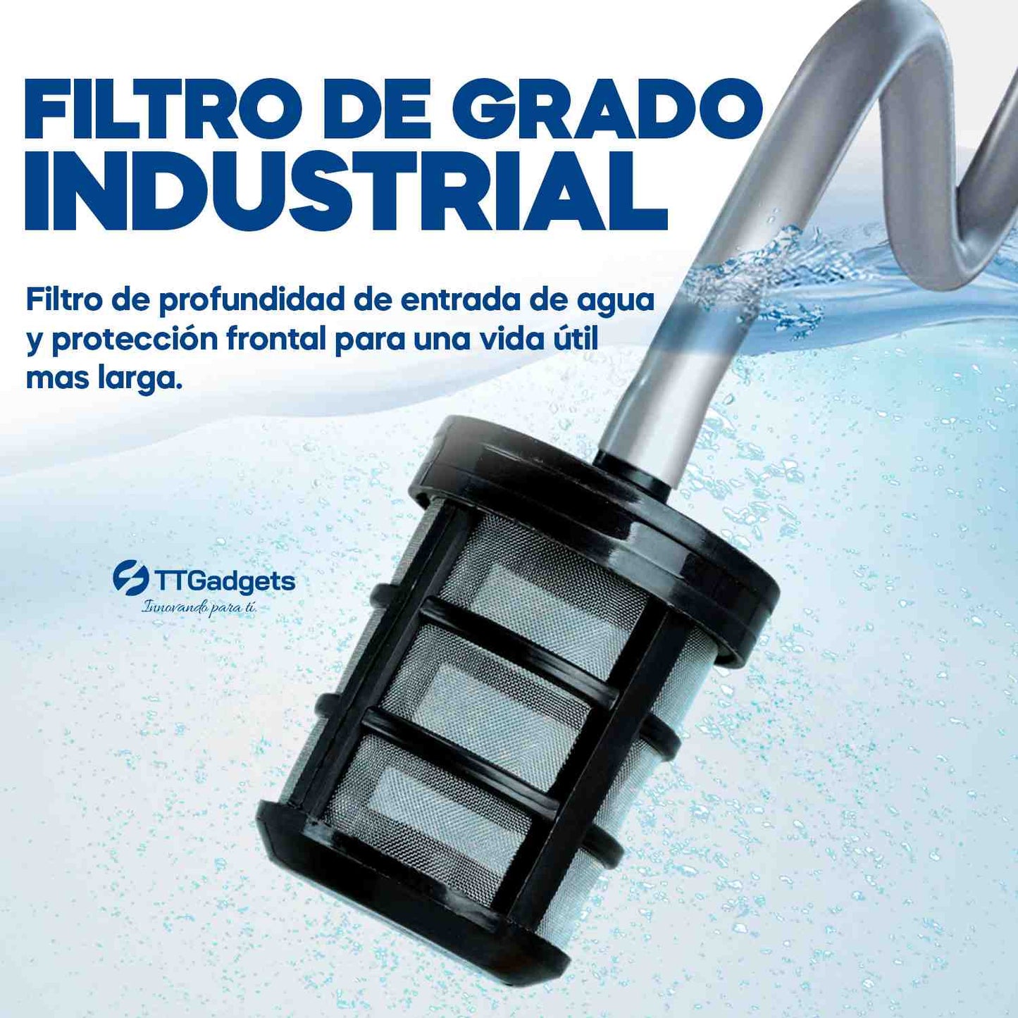 Pistola Hidrolavadora de alta potencia y presión