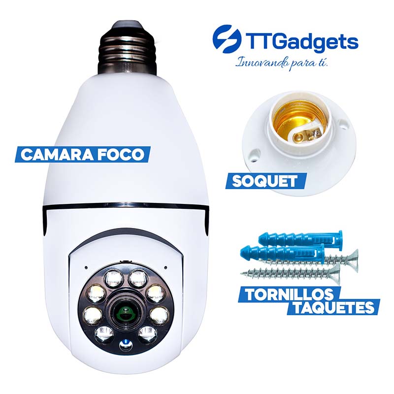 Kit de 2 Cámaras de Seguridad 3MP