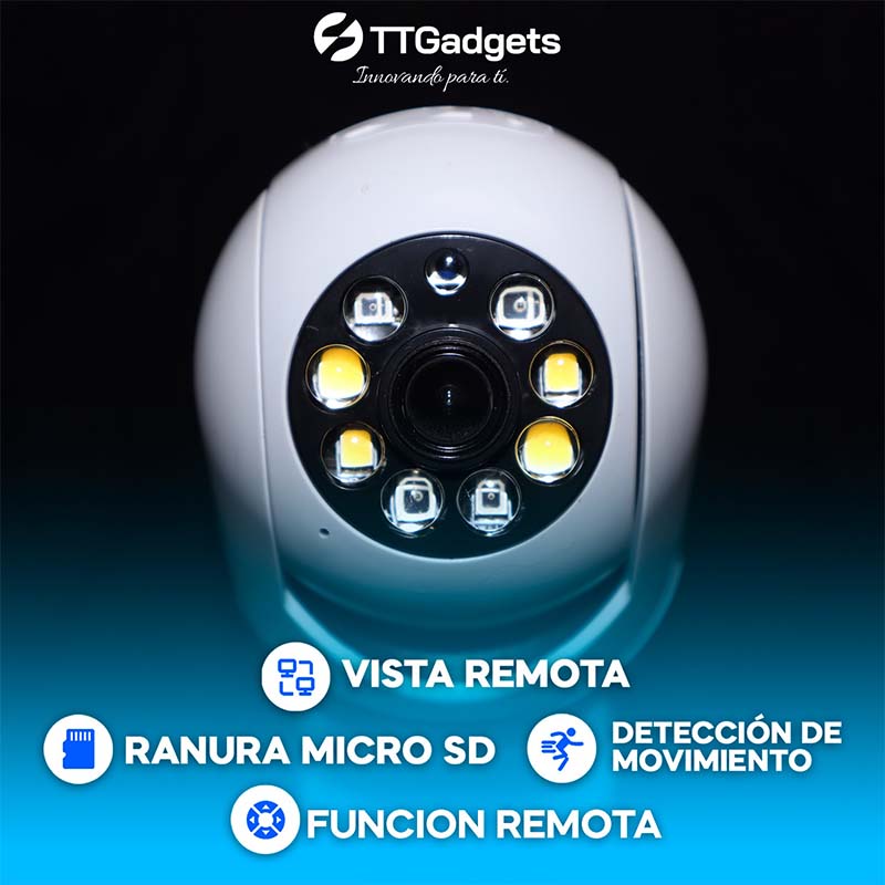 Kit de 2 Cámaras de Seguridad 3MP