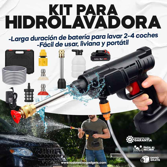 Pistola Hidrolavadora de alta potencia y presión